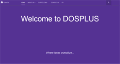 Desktop Screenshot of dosplus.com